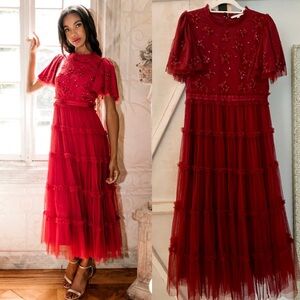 Ivy City Co. Beaded Dress